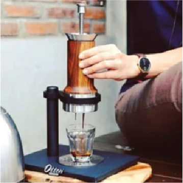 Aram manual espresso maker